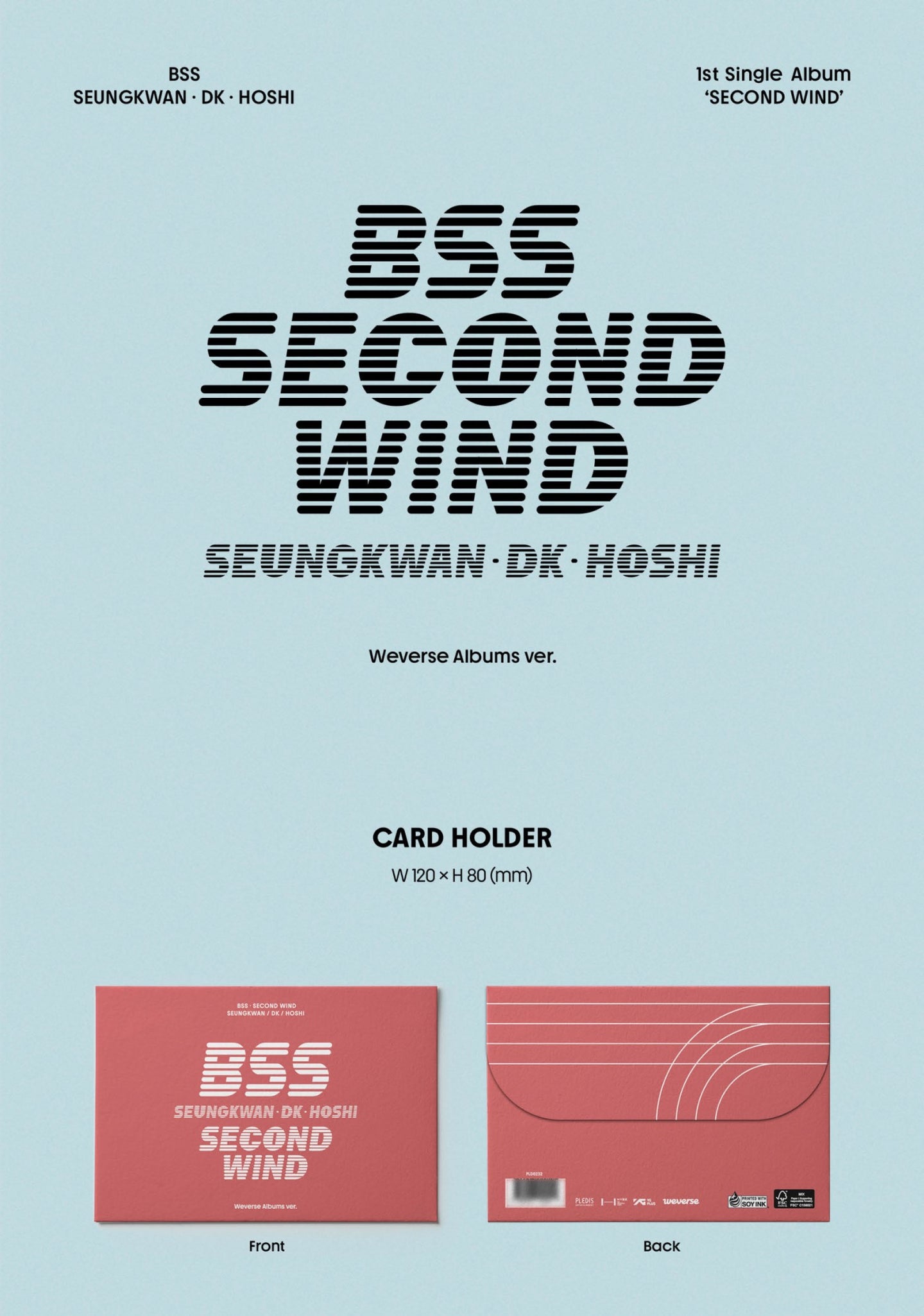 Seventeen BSS Single Album Vol. 1 - SECOND WIND (Weverse Albums Ver.)
