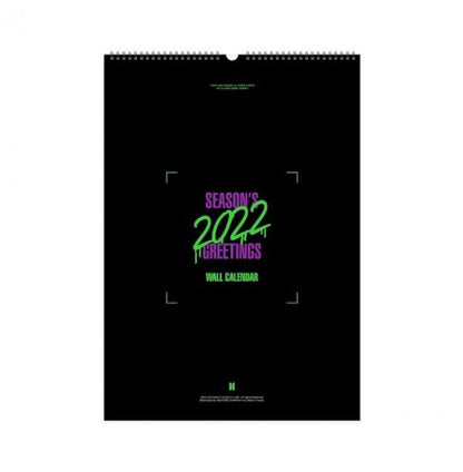BTS - 2022 Wall Calendar* (slightly damaged tube)