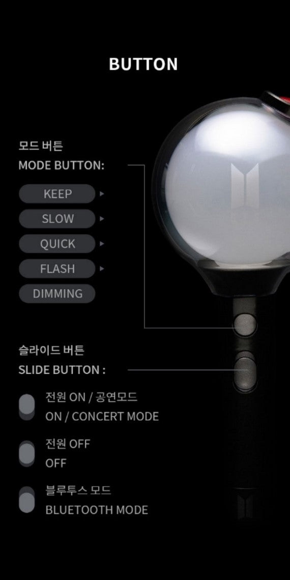 BTS OFFICIAL LIGHT STICK - MAP OF THE SOUL (Special Edition) [Restock]