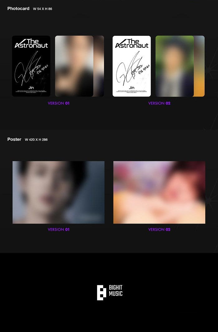 Jin Solo Single - The Astronaut (Random)