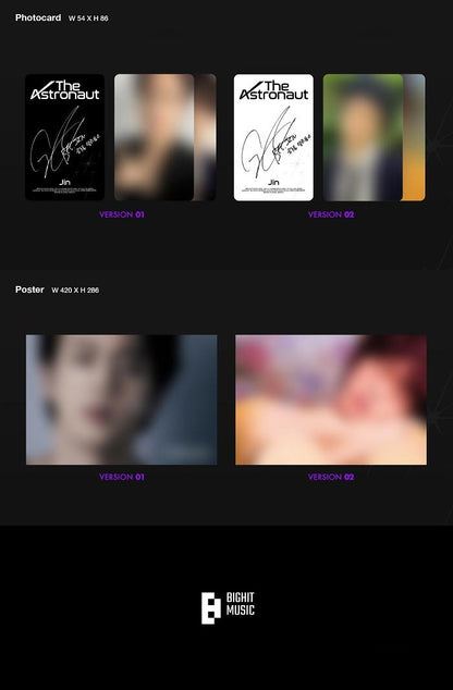 Jin Solo Single - The Astronaut (Random)