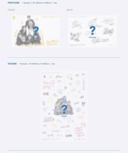 BTS - MAP OF THE SOUL : 7 (Random)﻿