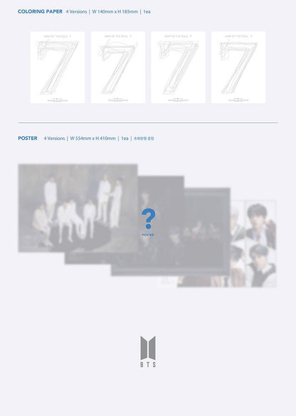 BTS - MAP OF THE SOUL : 7 (Random)﻿