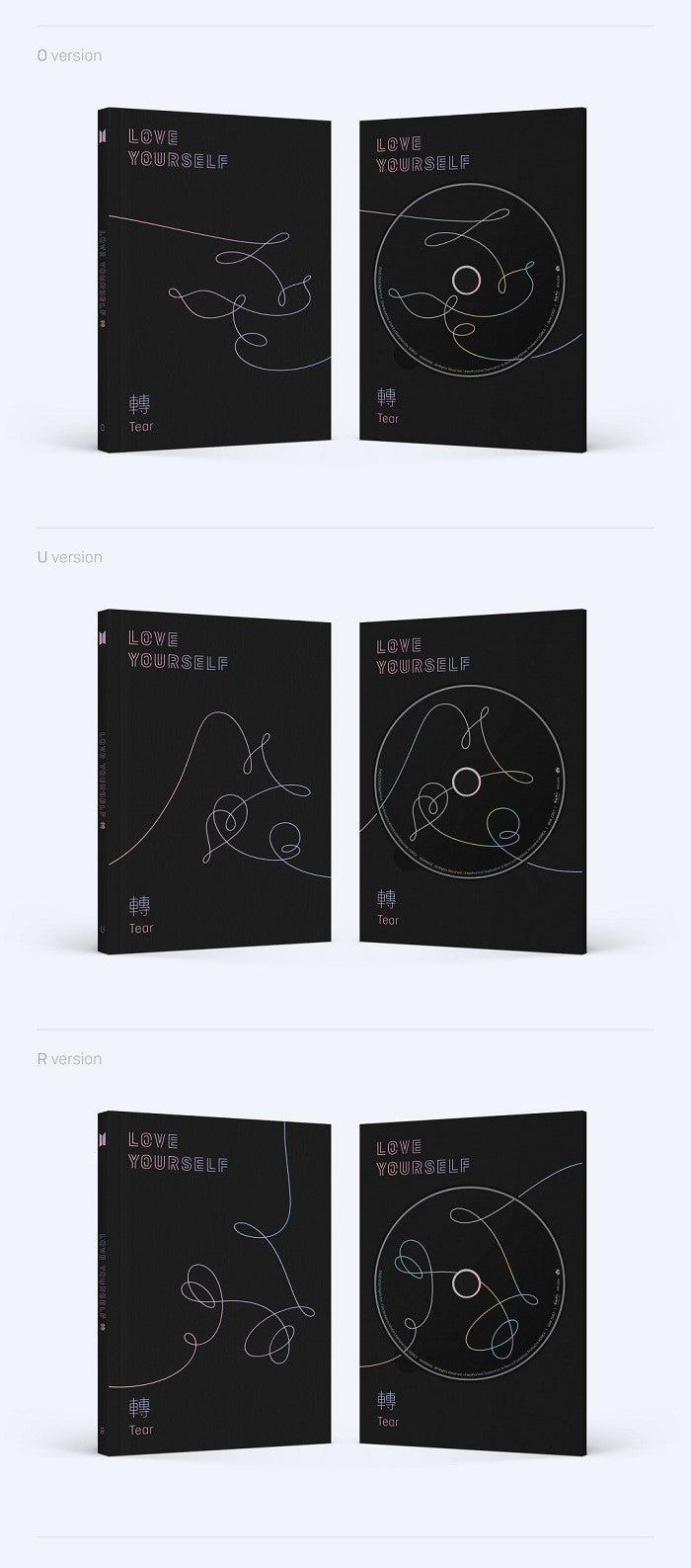 BTS Album Vol. 3 - Love Yourself 轉 'Tear' (Random)