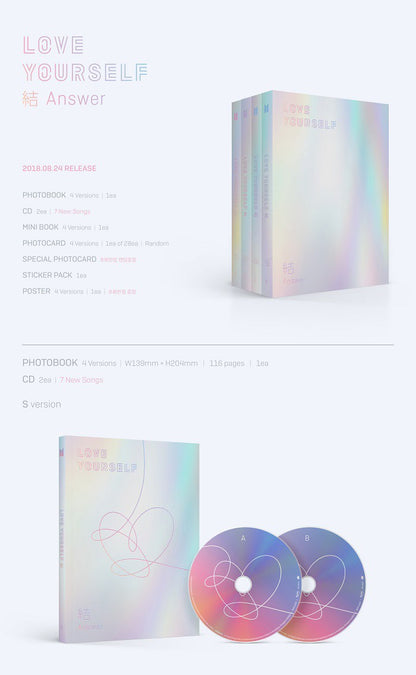 BTS - Love Yourself 結 'ANSWER' (Random)