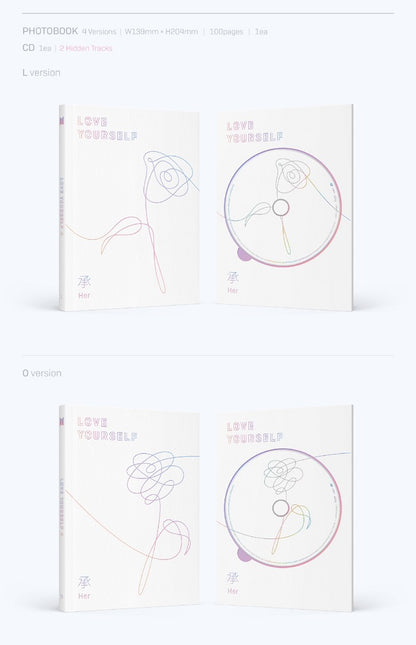 BTS Mini Album Vol. 5 - Love Yourself 承 'Her' (Random)