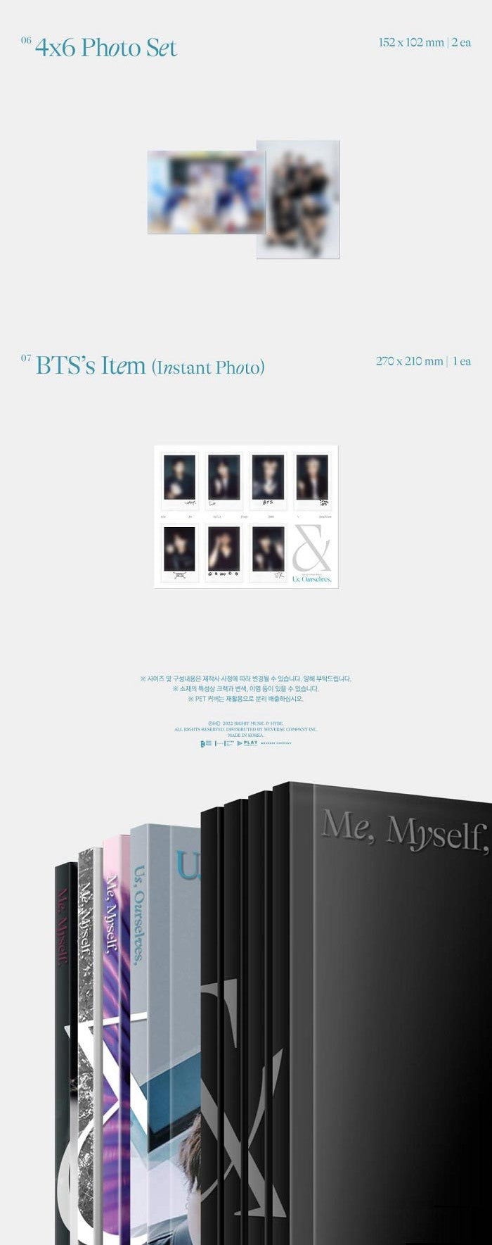 BTS - Special 8 Photo-Folio [Us, Ourselves, and BTS 'WE']