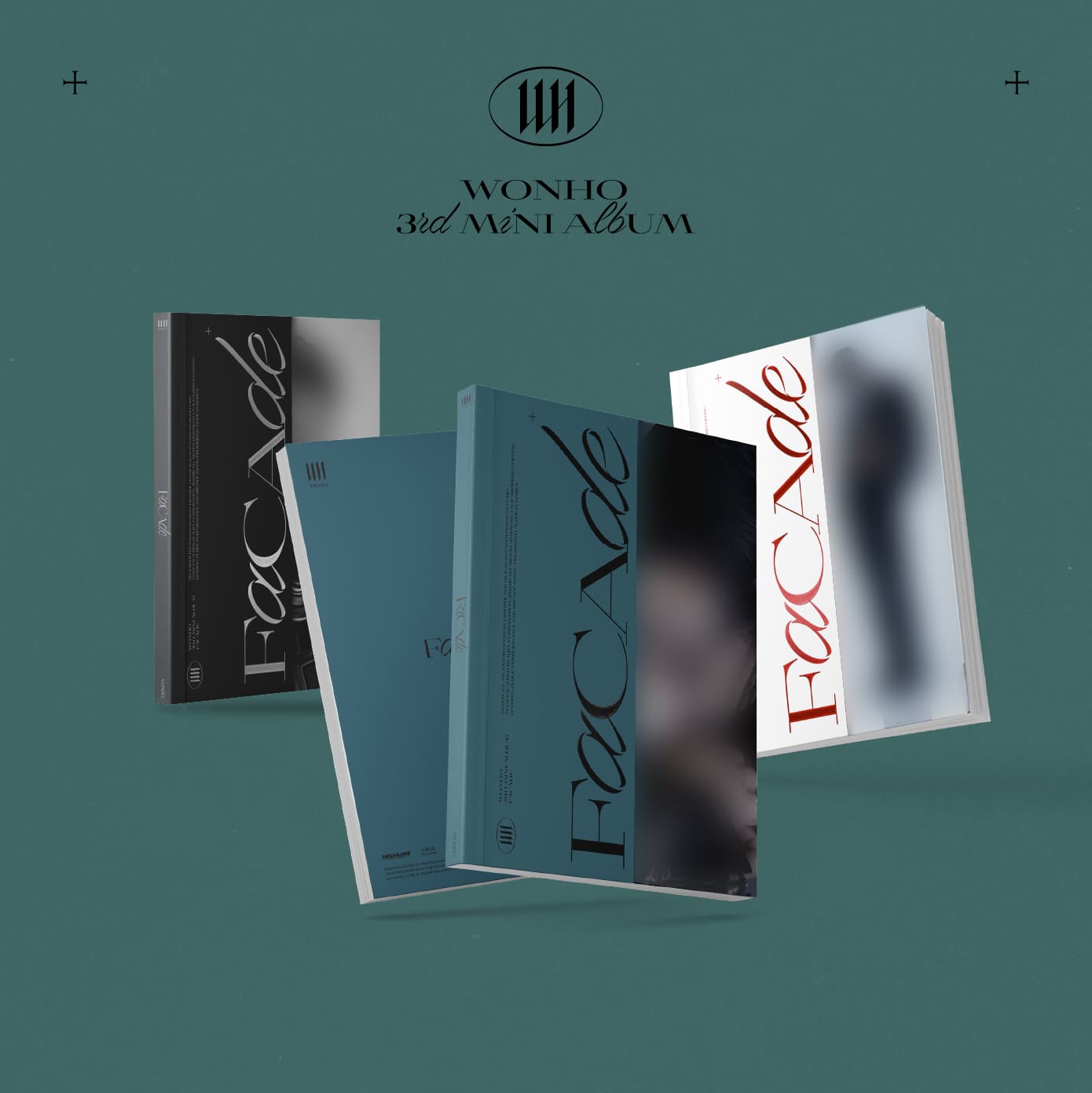 WONHO Mini Album Vol. 3 - FACADE (Random)