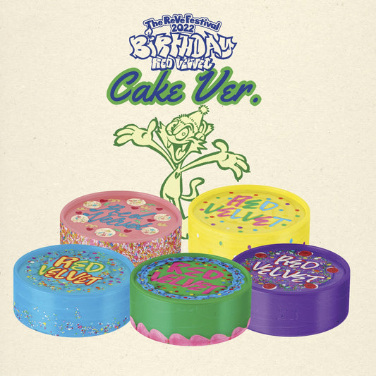 Red Velvet Mini Album - The ReVe Festival 2022 [Birthday] (Cake Ver.) (Random) [Limited Edition]