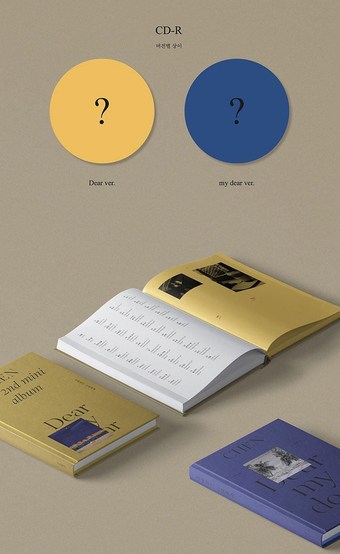 CHEN (EXO) Mini Album Vol. 2 - Dear my dear (Random Ver.)
