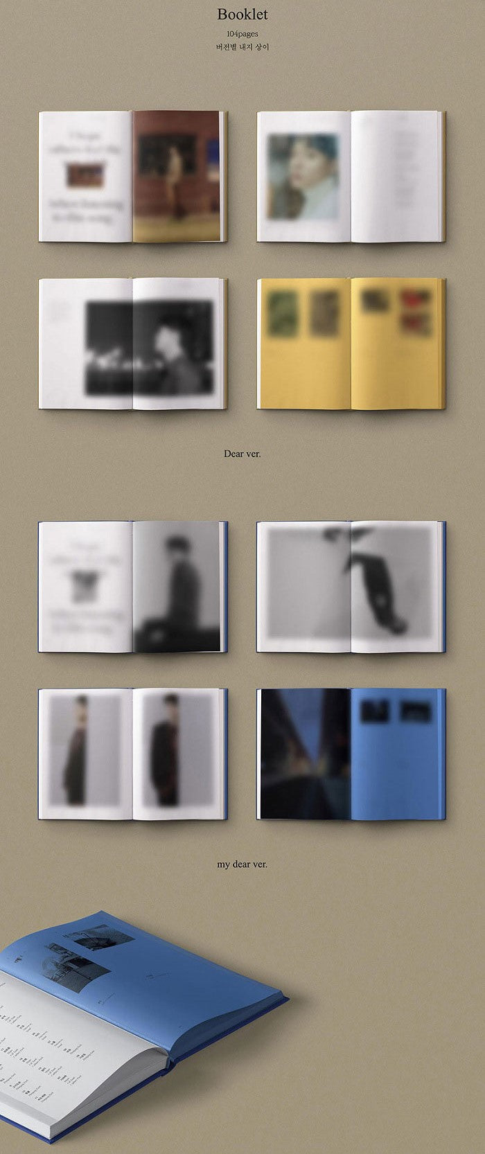 CHEN (EXO) Mini Album Vol. 2 - Dear my dear (Random Ver.)