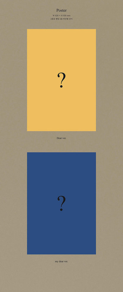 CHEN (EXO) Mini Album Vol. 2 - Dear my dear (Random Ver.)