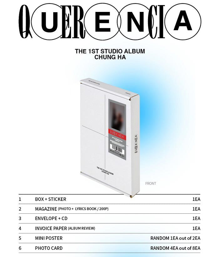 Chung Ha 1st Studio Album - QUERENCIA