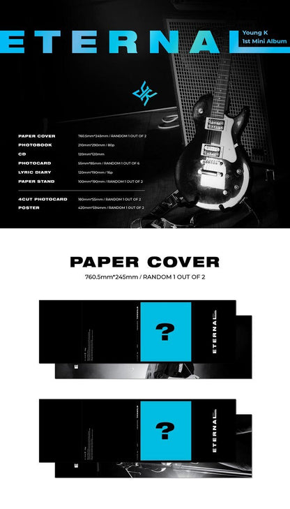 Young K (Day6) Mini Album Vol. 1 - Eternal