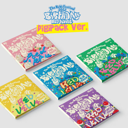 Red Velvet Mini Album - The ReVe Festival 2022 [Birthday] (Digipack Ver.) (Random)