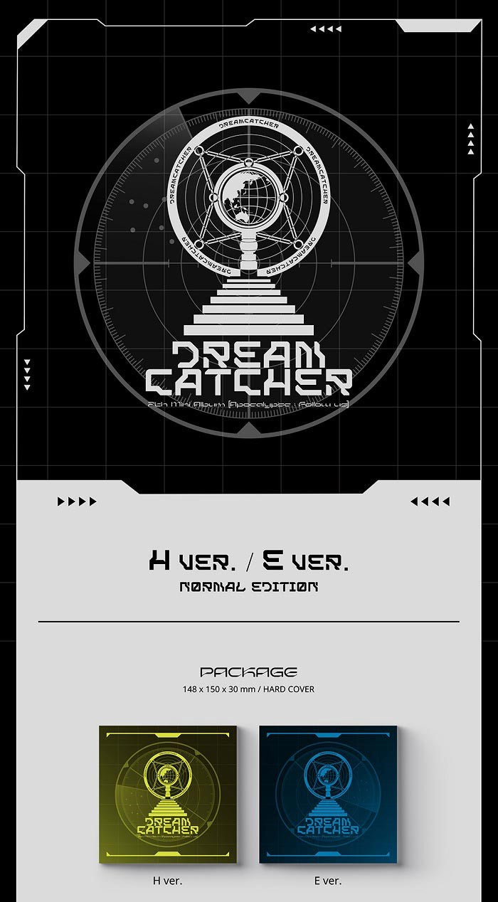 Dream Catcher Mini Album Vol. 7 - Apocalypse : Follow us (Ver. H, E) (Normal Edition) (Random)