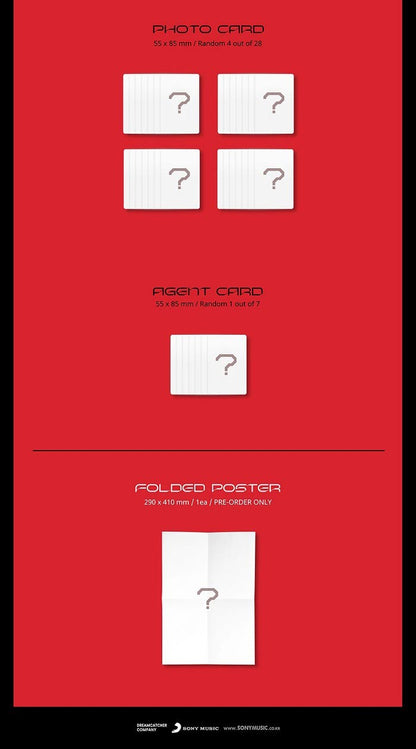 Dreamcatcher Mini Album Vol. 7 - Apocalypse : Follow us (Ver. T) (Limited Edition)