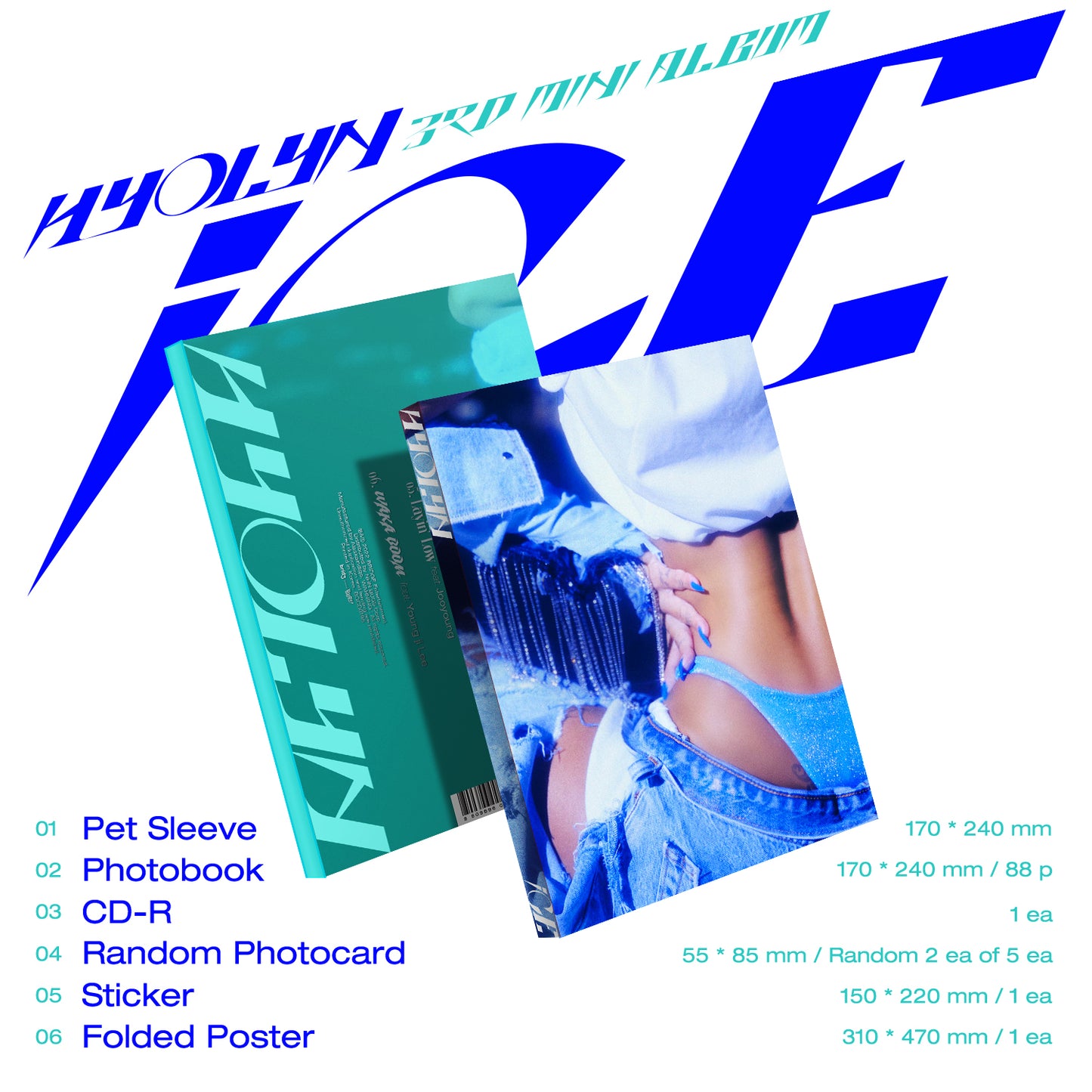 HYOLYN Mini Album Vol. 3 - iCE