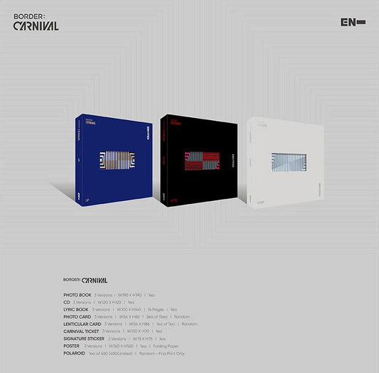 [PRE-OWNED] ENHYPEN - BORDER : CARNIVAL