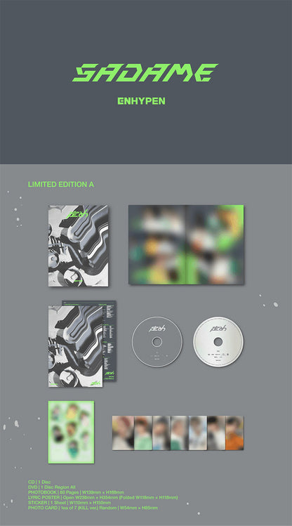 [PRE-OWNED] ENHYPEN 1st Album - Sadame [Japanese Edition]