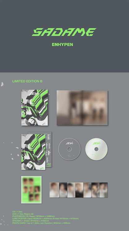 [PRE-OWNED] ENHYPEN 1st Album - Sadame [Japanese Edition]