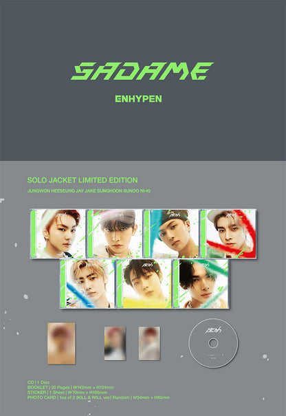 [PRE-OWNED] ENHYPEN 1st Album - Sadame [Japanese Edition]