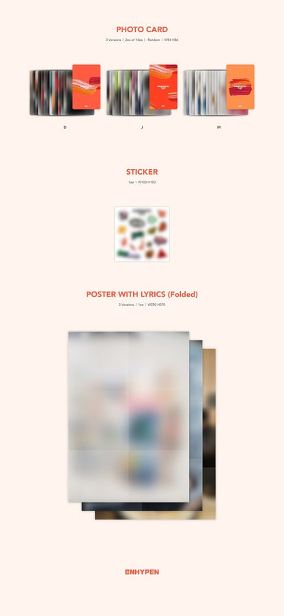 ENHYPEN - MANIFESTO : DAY 1 (ENGENE Ver.) (Random)
