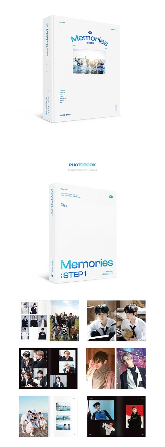 ENHYPEN - [PIECES OF MEMORIES : STEP 1] DVD (3 DISC)