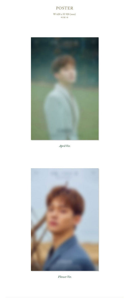 CHEN (EXO) Mini Album Vol. 1 - April, and a flower (Random Ver.)