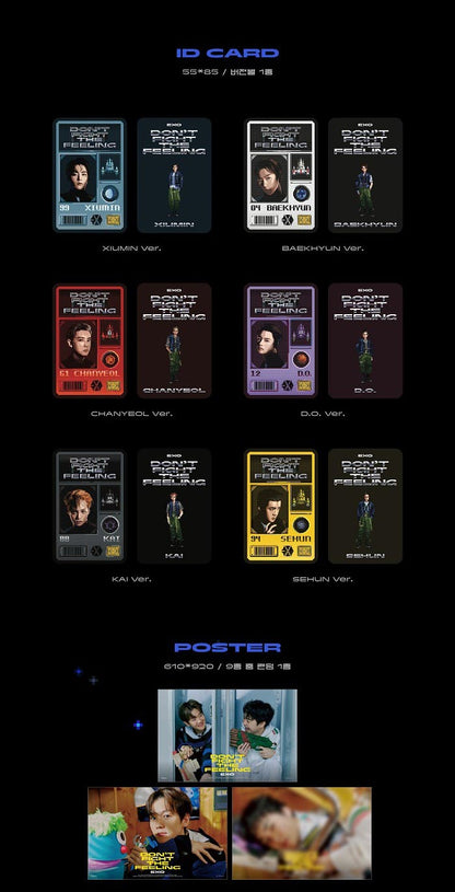EXO Special Album - DON’T FIGHT THE FEELING (Expansion Ver.) (Random)
