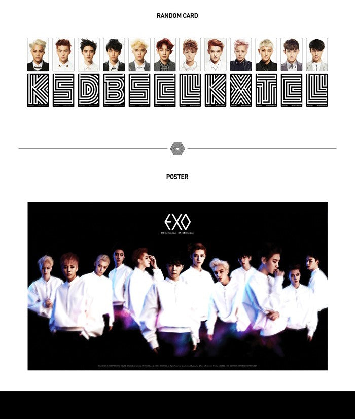 EXO Mini Album Vol. 2 - Overdose (Random) – K-Pop Stop NZ