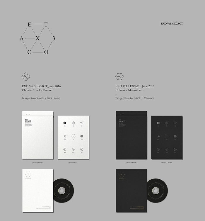 [PRE-OWNED] EXO Vol. 3 - EX’ACT