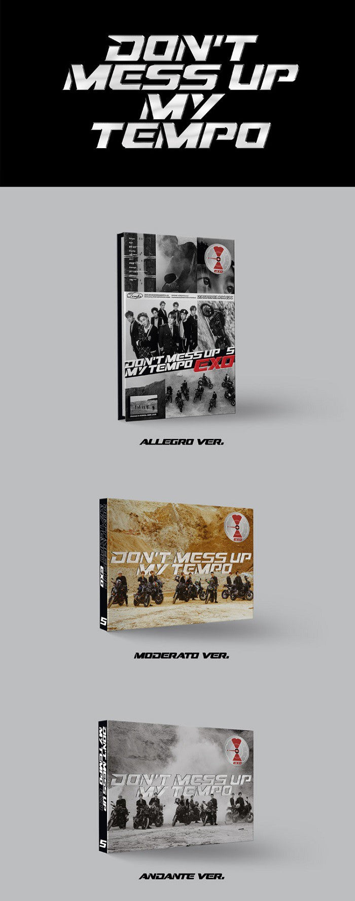 EXO Vol. 5 - DON'T MESS UP MY TEMPO (Random version)