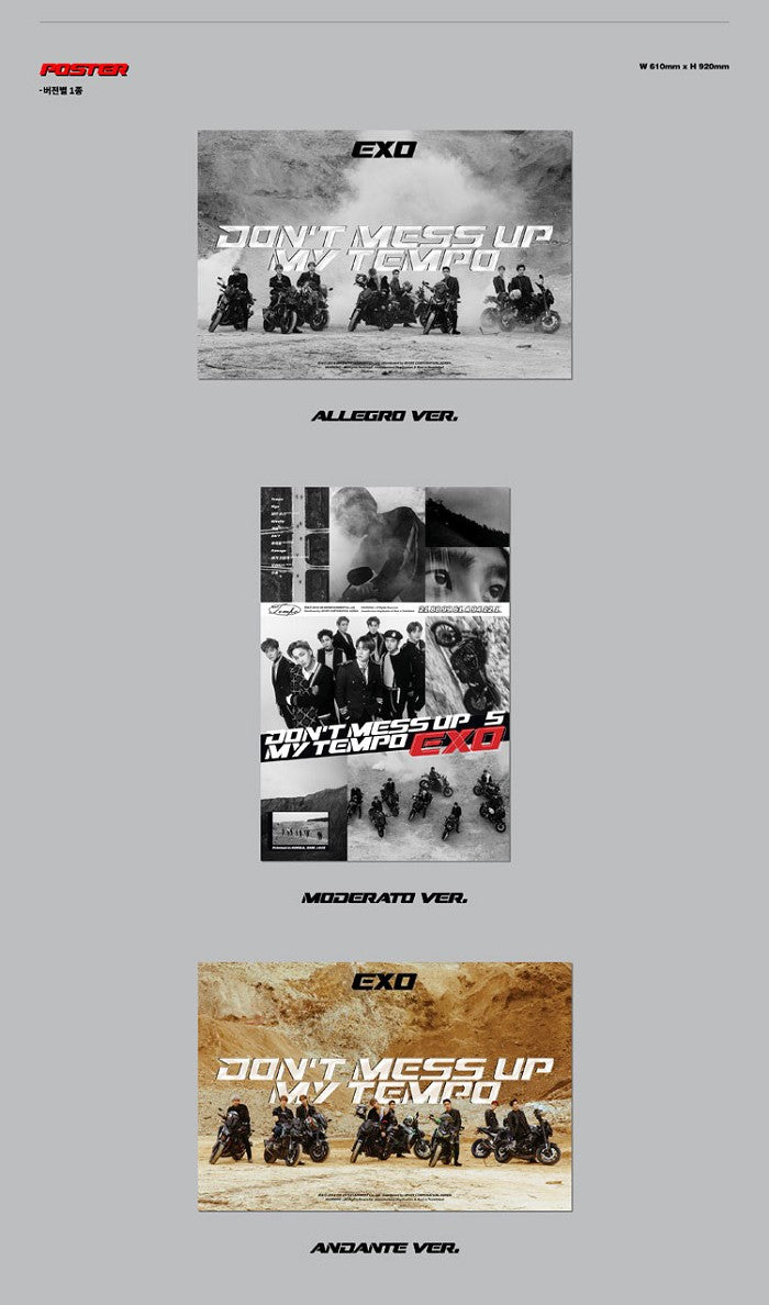 EXO Vol. 5 - DON'T MESS UP MY TEMPO (Random version)