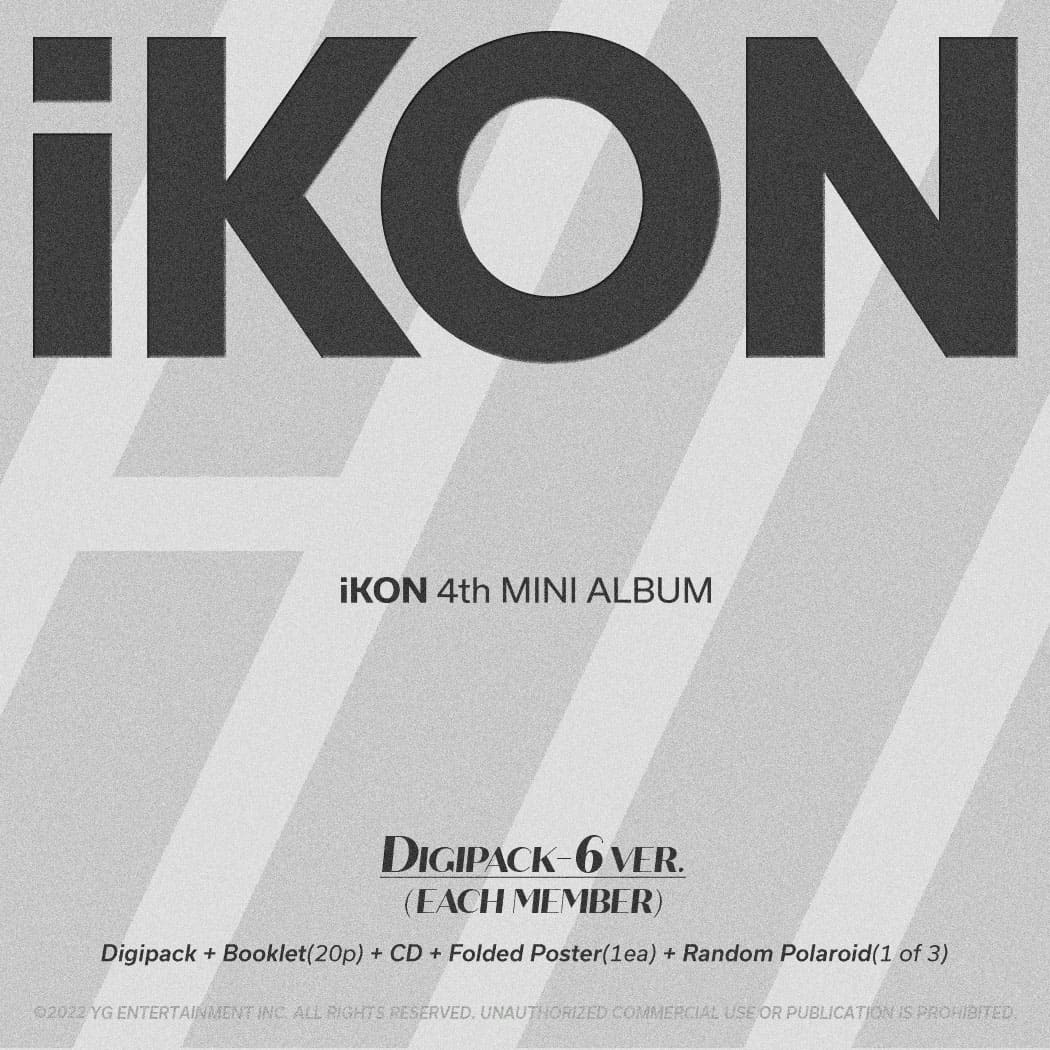 iKON Mini Album Vol. 4 - FLASHBACK (DIGIPACK Ver.) (Random)