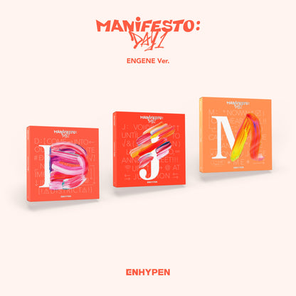 ENHYPEN - MANIFESTO : DAY 1 (ENGENE Ver.) (Random)