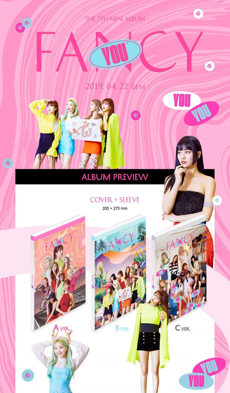 Twice Mini Album Vol. 7 - FANCY YOU (Random)