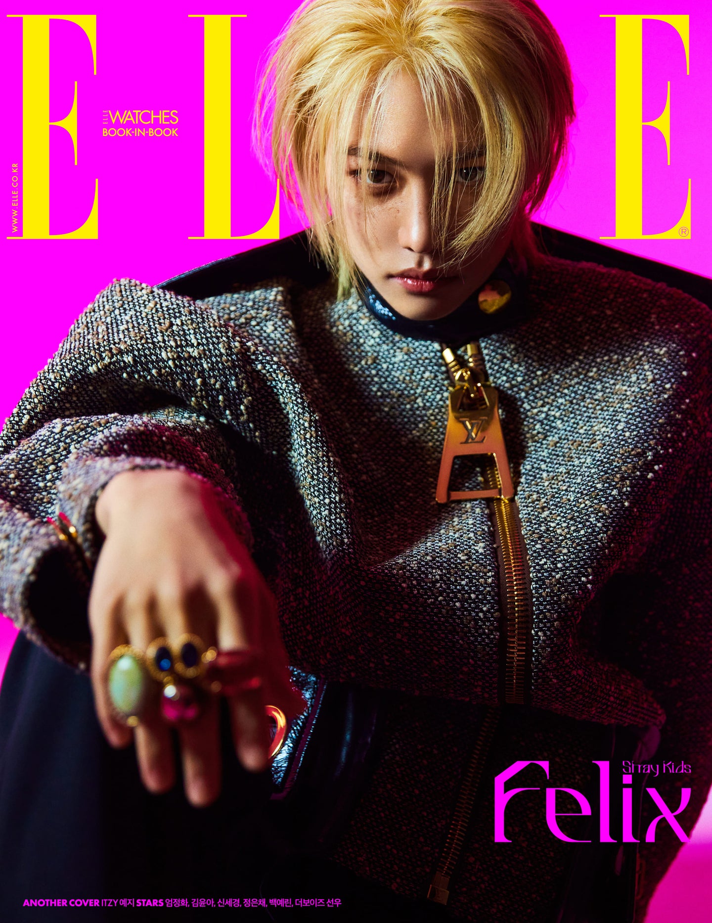 ELLE Magazine - Stray Kids Felix cover (May 2023)