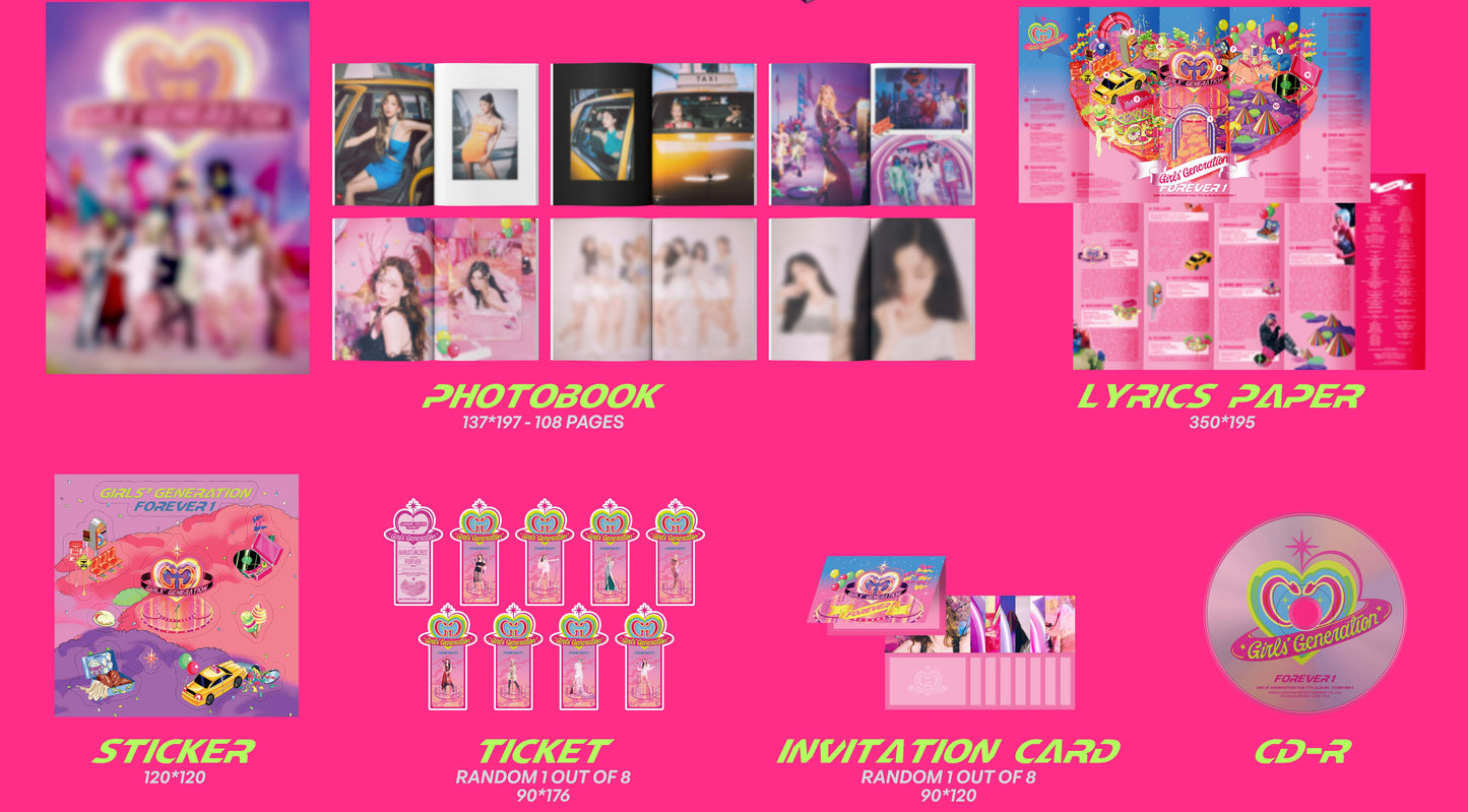 Girls' Generation Album Vol. 7 - FOREVER 1 (Special Edition)