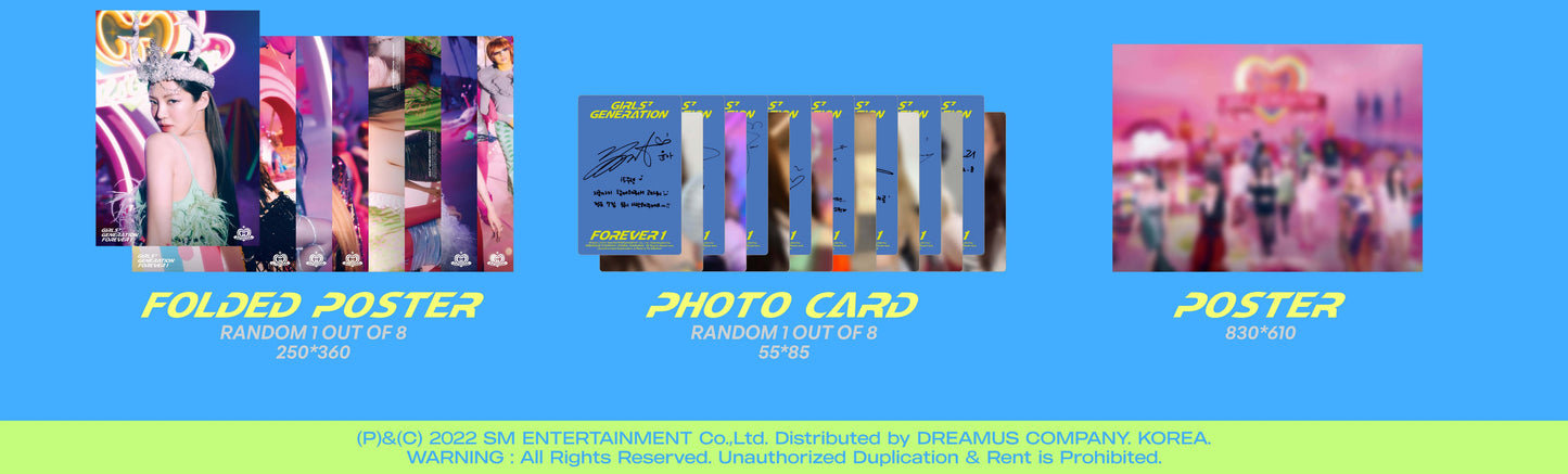 Girls' Generation Album Vol. 7 - FOREVER 1 (Standard Edition)