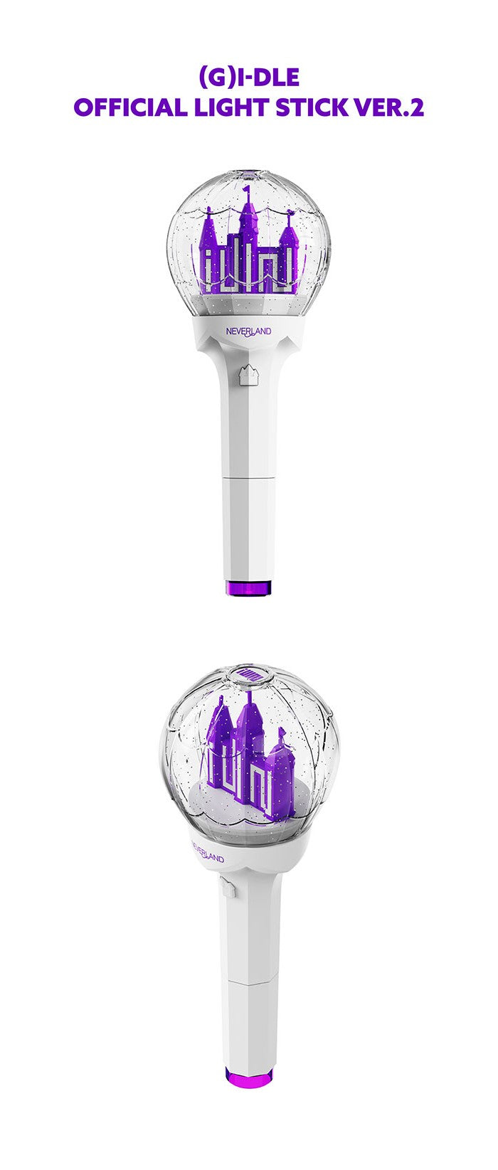 (G)I-DLE - OFFICIAL LIGHT STICK VER. 2