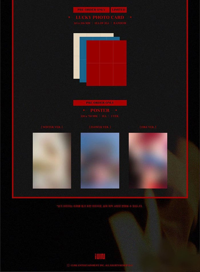 (G)I-DLE Mini Album Vol. 4 - I BURN (Random)