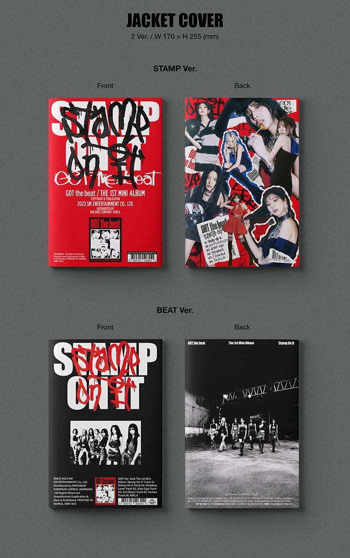 GOT the beat Mini Album Vol. 1 - Stamp On It (Random)