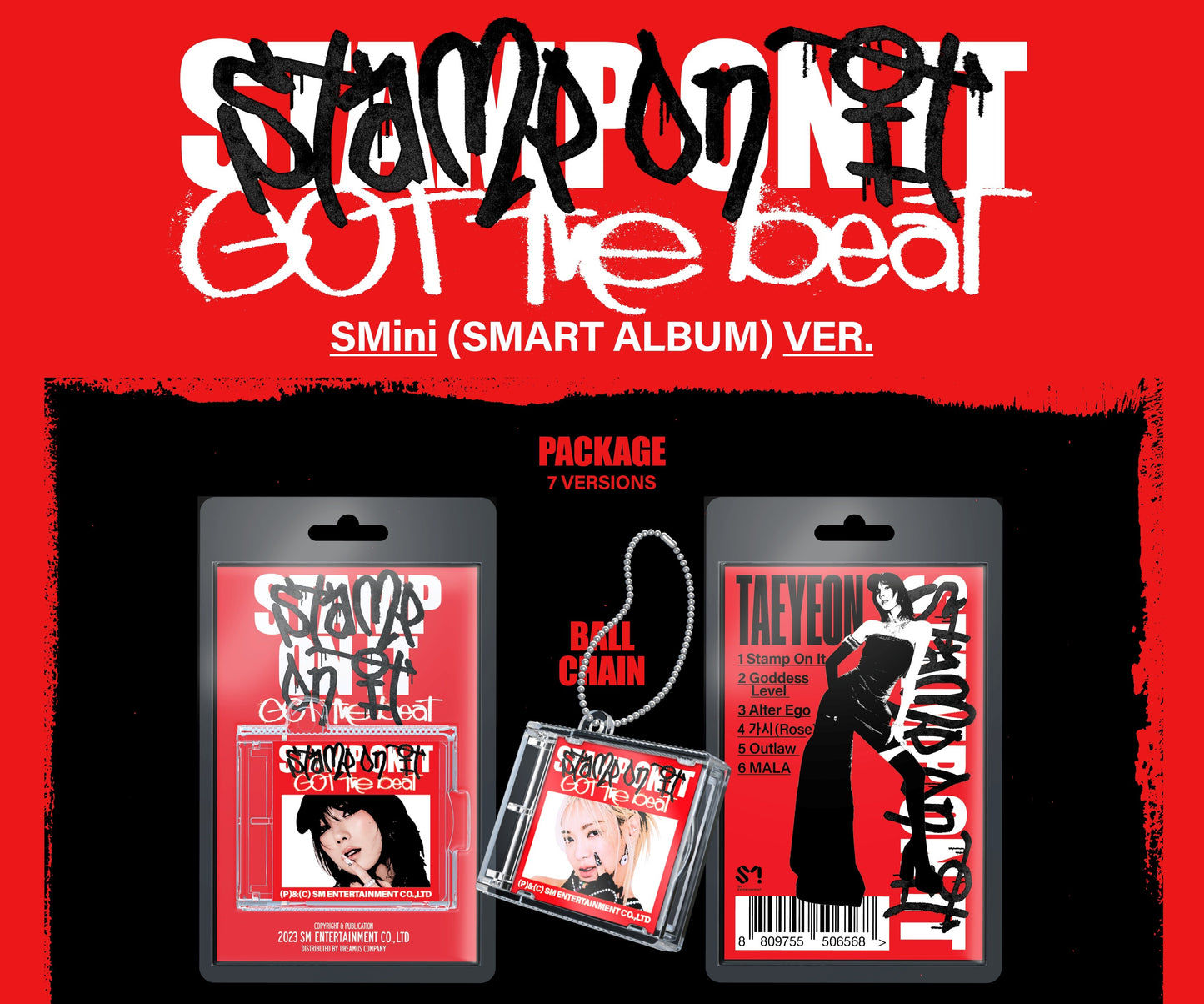GOT the beat Mini Album Vol. 1 - Stamp On It (SMini Ver.) (Random)