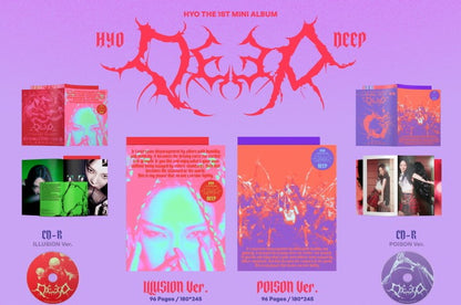 HYOYEON Mini Album Vol. 1 - Deep (Random)