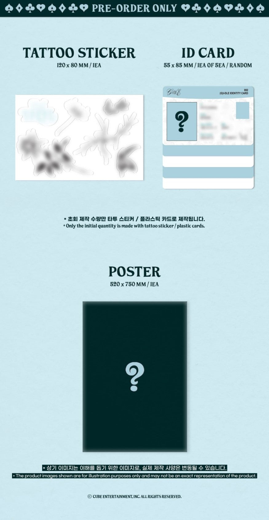 (G)I-DLE Mini Album Vol. 6 - I feel (Random)