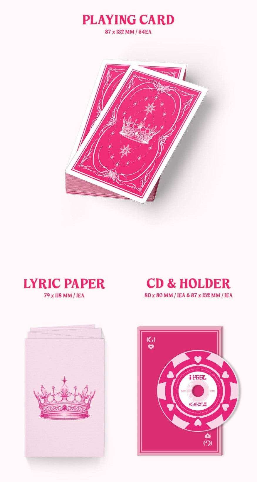 (G)I-DLE Mini Album Vol. 6 - I feel (Random)