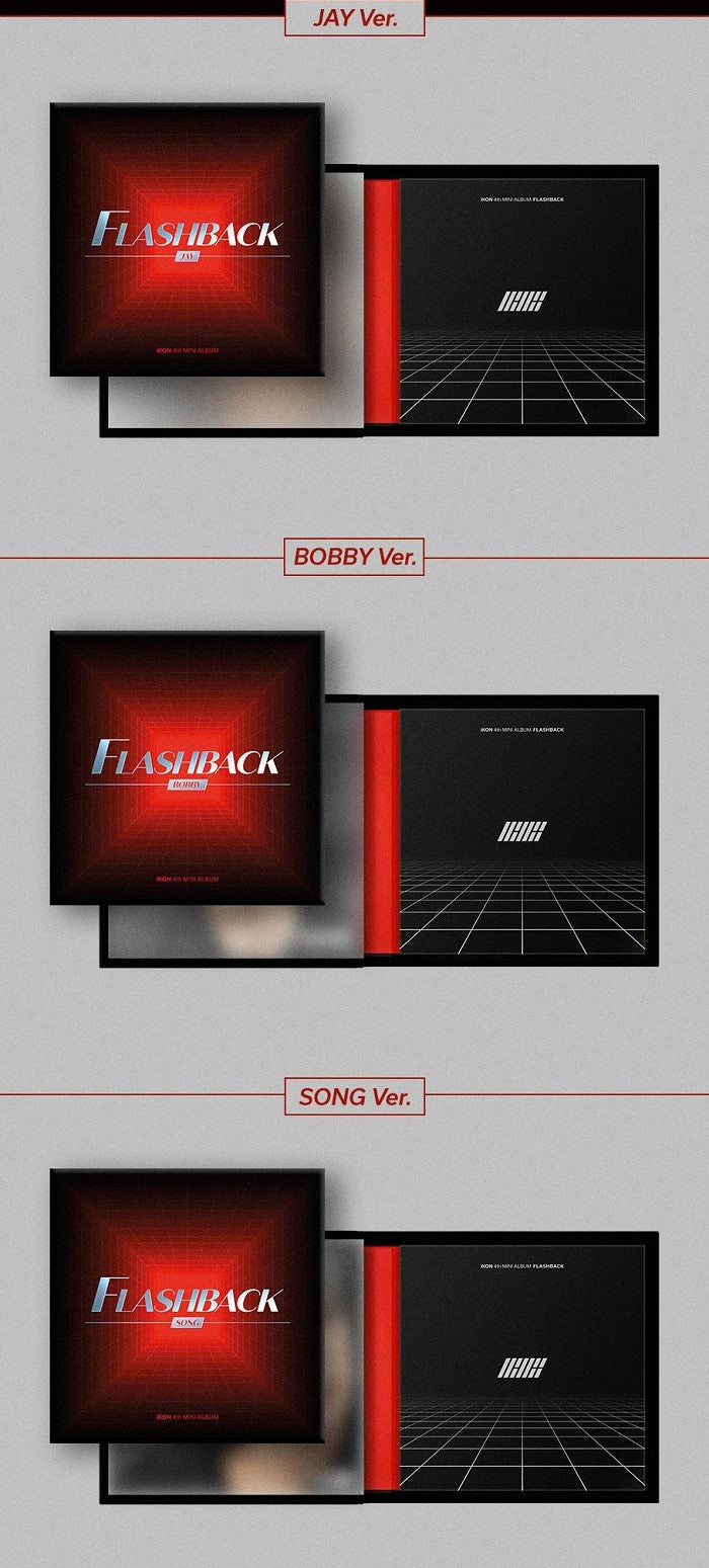 iKON Mini Album Vol. 4 - FLASHBACK (DIGIPACK Ver.) (Random)