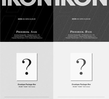iKON Mini Album Vol. 4 - FLASHBACK (PHOTOBOOK Ver.) (Random)