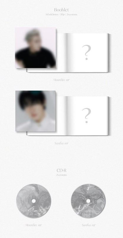MOONBIN & SANHA (ASTRO) Mini Album Vol. 3 - INCENSE (Digipack Ver.) (Random)
